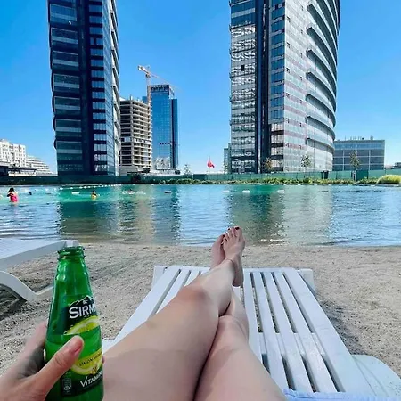 Апартаменты Kozapark 1 Bedroom Lux Apart W/lake View &swimming Pool *